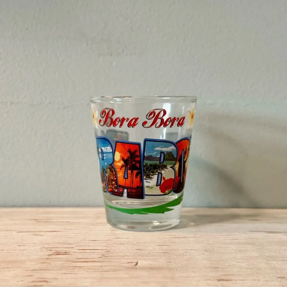 Bora Bora Shot Glass | Souvenir Collectible Barware